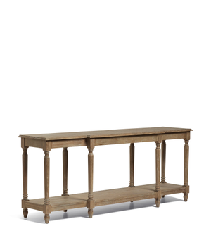 Upton Console Table - Burnt Oak