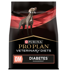 Purina Pro Plan Veterinary Diets DM Diabetes Management Dry Dog Food - Bag Size : 3kg
