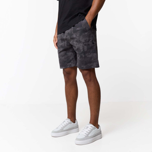 Ripstop Utility Cargo Short | Black Camo
