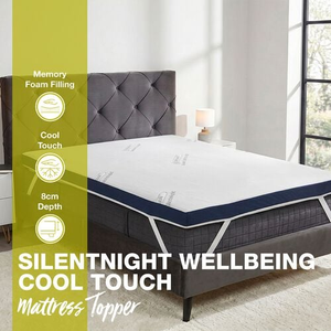 SILENTNIGHT WELLBEING COOL TOUCH KING Mattress Topper