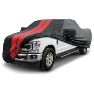 Ford F-350 Super Duty Truck Cover - Custom-Fit, Heavy-Duty, All-Weather - Crew Cab / 8.2 ft. Long Bed / Trailer Mirror