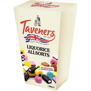 Taveners Liquorice Allsorts 400g