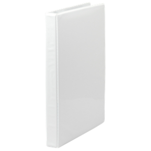 Unbranded 15 mm Ring Binder PP (Polypropylene) A4 4 Rings White Presentation
