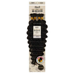 Rush 100% Virgin Brazilian Boho Braids Deep Wave Bulk 19-21"