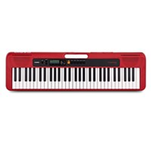 Teclado Portátil Casio CT S200, Vermelho