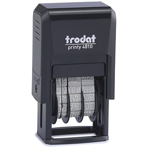 Trodat 4810 Self-Inking Date Stamp Black 70169