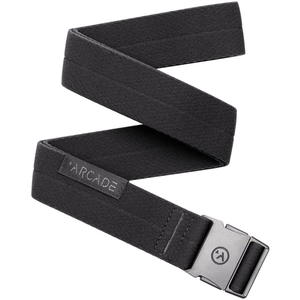 Arcade Mens Midnighter Slim Webbed Belt - Black Noir - OS - One Size / Black Noir