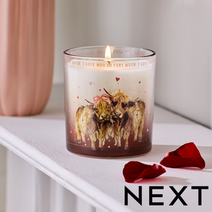 NEXT Hamish & Heather Love Moo Candle