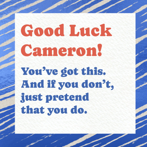 You've Got This Good Luck Card