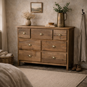 Heritage Natural 7 Drawer Chest