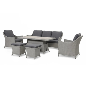 Kettler Foxley Garden Sofa Set with High/Low Table RainSafe Cushions