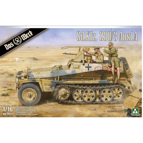 Das Werk 16019 Sd.Kfz.250/3 Ausf.A German Half-track 'GREIF' 1:16