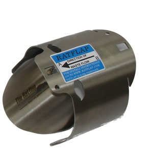 Ratflap Rat Blocker in Stainless Steel 4 "/100mm inc.
