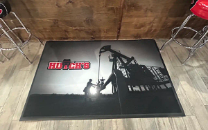 Ultimate HD Custom Logo Mats - 6ft x 6ft