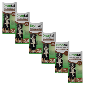 Drontal Tasty Bone XL Winter Worming Bundle for Dogs