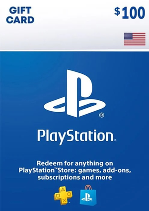 PlayStation Store Gift Card $100  PS5 / PS4 | PSN USA Account