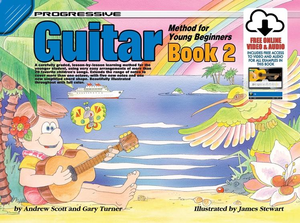 Progressive Guitar Method For Young Beginners Book 2 Bk/OA