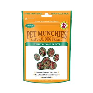 Pet Munchies Sushi Training Treats for Dogs - Pack Size : 150g
