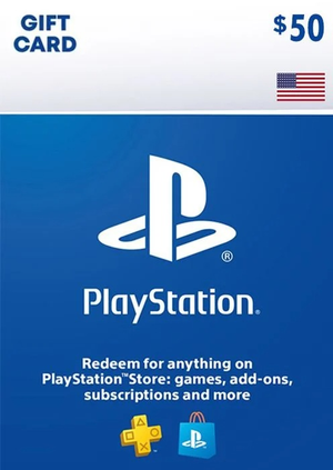 PlayStation Store Gift Card $50 PS5 / PS4 | PSN USA Account