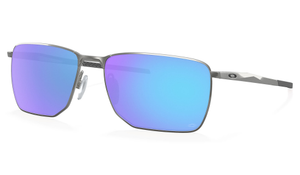 Oakley Ejector Prescription Sunglasses - Satin Chrome, Oakley Sapphire Iridium