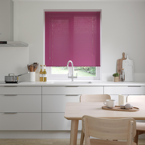 Raspberry Pink Venetian Blinds 25mm: 770mm x 1160mm Exact