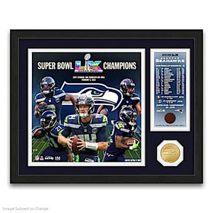 Seattle Seahawks Super Bowl LX Champions Wall Decor