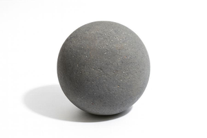 Old Ironstone Ball - 400 Dia. x 400 (H)mm