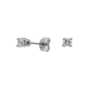 Pre-Owned 9ct White Gold 0.33ct Diamond Stud Earrings