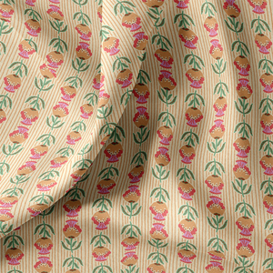 Tissu popeline de coton - Suri écru