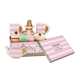 Biscuiteers x Cornishware Biscuit Tin