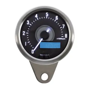 Daytona Velona Tacho With 8000 RPM Redline With White LED Illumination (85835)