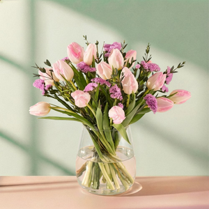 The Pretty in Pink Tulips