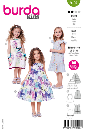 Patron de robe - Burda 9197
