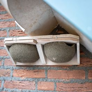 WoodStone Slide-Out House Martin Nest Box Cups - Double