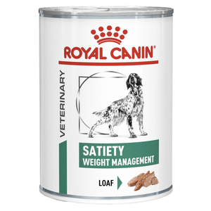 Royal Canin Satiety Tins for Dogs - Pack Size : 12 x 410g Tins
