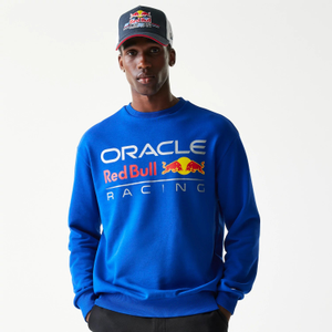 Red Bull Racing Blue Oversized Crew Neck Sweater