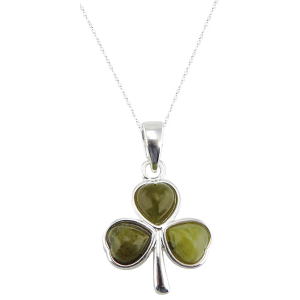 Connemara Marble Irish Designed Silver Pendant