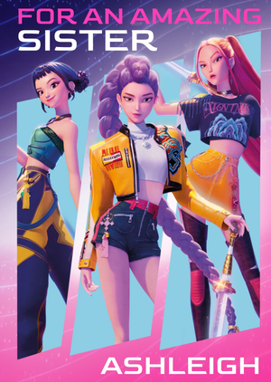 KPop Demon Hunters For An Amazing Sister Birthday Card