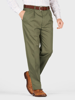 Loden Deluxe Wool & Silk Trousers