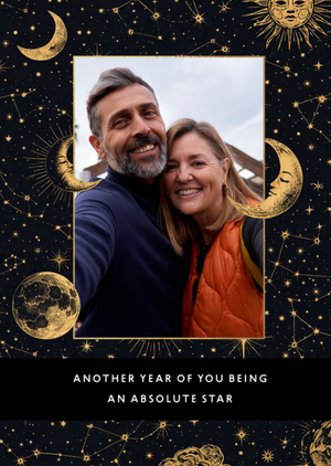 Another Year Of You Being An Absolute Star Photo Upload Card