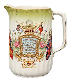 1897 Queen Victoria Diamond Jubilee Jug