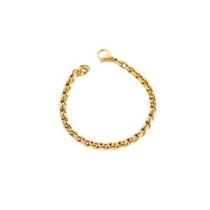 The Aria Woven Chain Bracelet (one size)