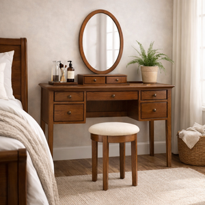Winchcombe Dark Oak Dressing Table