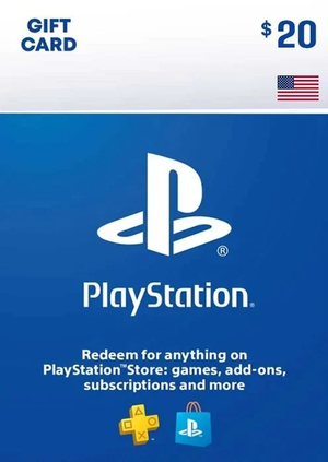 $20 PlayStation Store Gift Card PS5 / PS4 | PSN USA Account