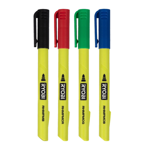 Fine Tip Coloured Marker Pen 4-Pack