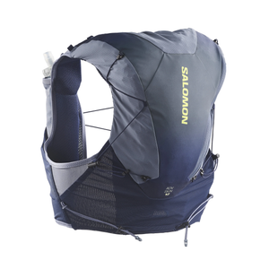 Salomon ADV Skin 12 Unisex Gradient Vest with Flasks - Maritime Blue/Grisaille