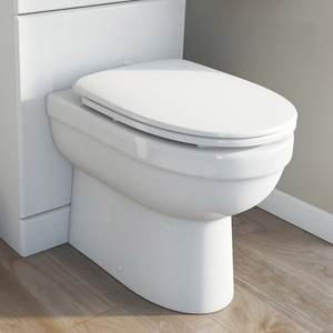 Orchard Eden Back to Wall Toilet Pan with Soft Close Toilet Seat