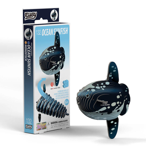 EUGY Ocean Sunfish No.132 3D Model Craft Kit