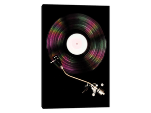 Spinning Record Portrait Colour