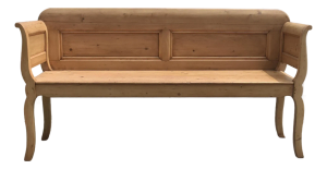 Pine Paneled Bench or Settle